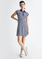 LIU JO WHITE Abito Donna MA4136MS52N C3391 Blu - Stilato