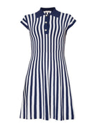 LIU JO WHITE Abito Donna MA4136MS52N C3391 Blu - Stilato