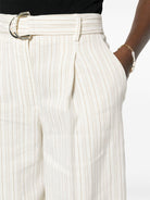LIU JO BLACK Pantalone Donna CA4321T3790 N9037 Bianco - Stilato