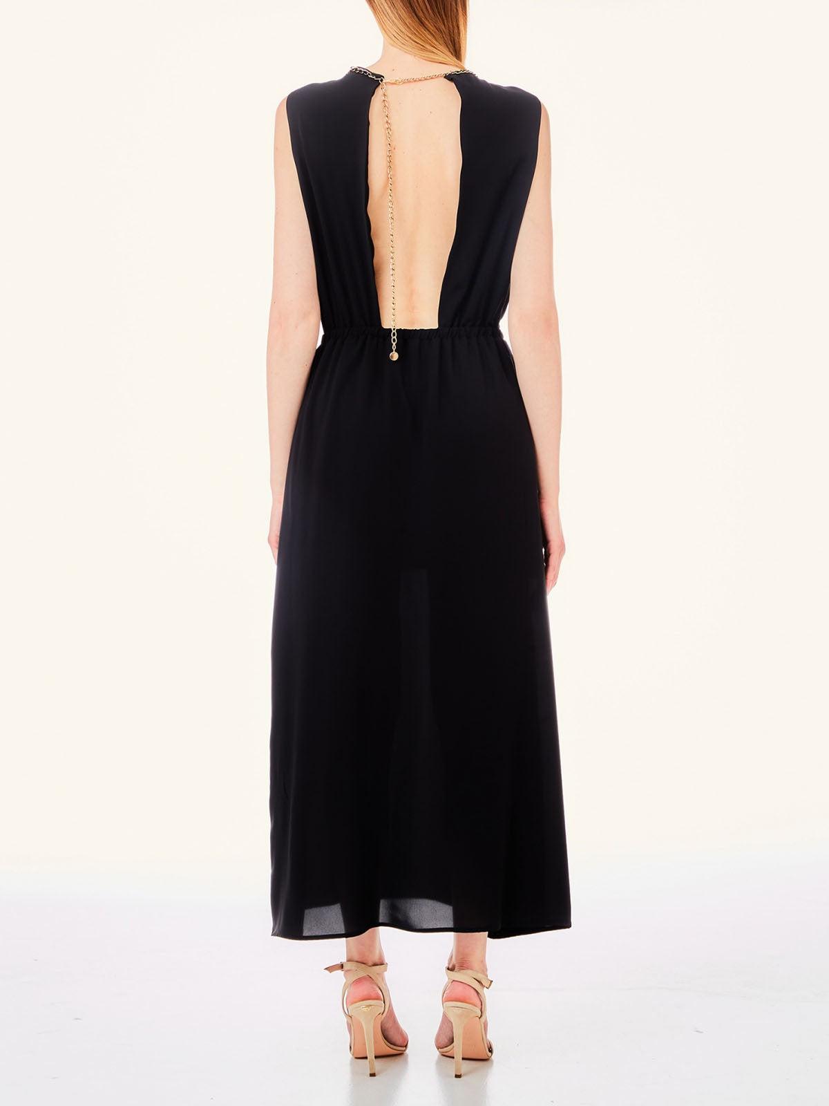 LIU JO WHITE Abito Donna MA4193T4434 22222 Nero - Stilato