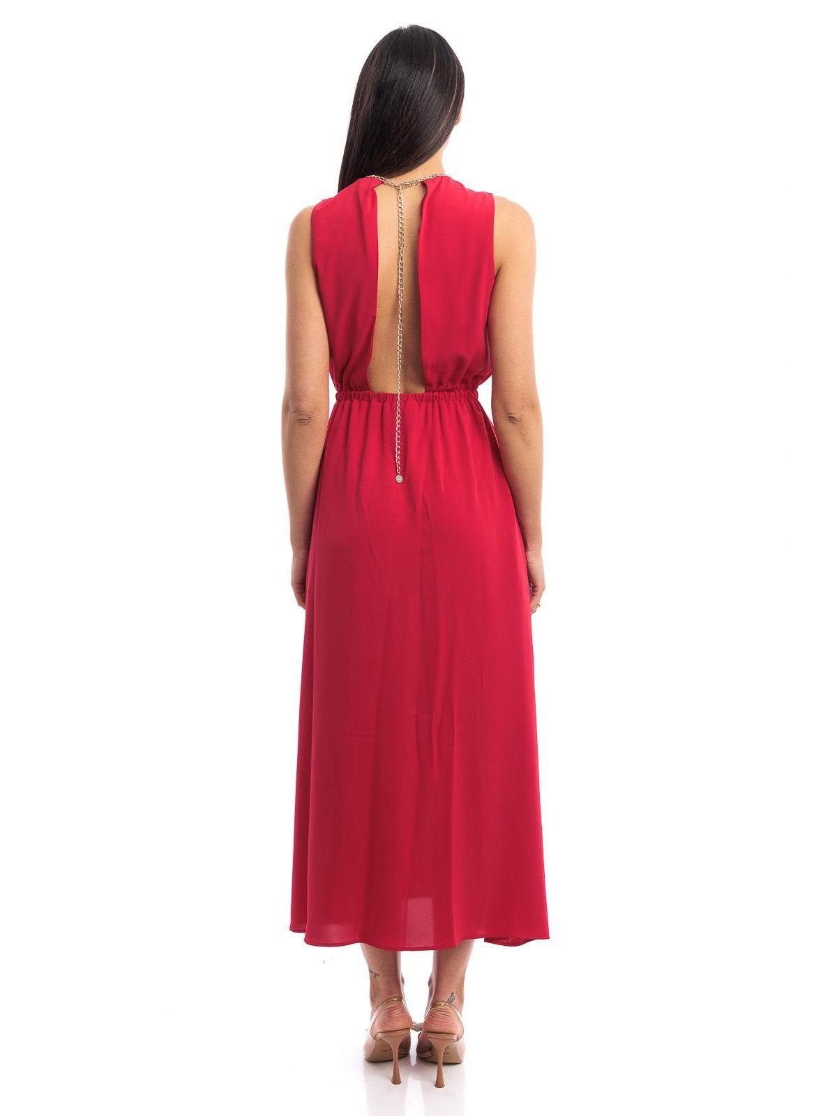 LIU JO WHITE Abito Donna MA4193T4434 81761 Rosso - Stilato