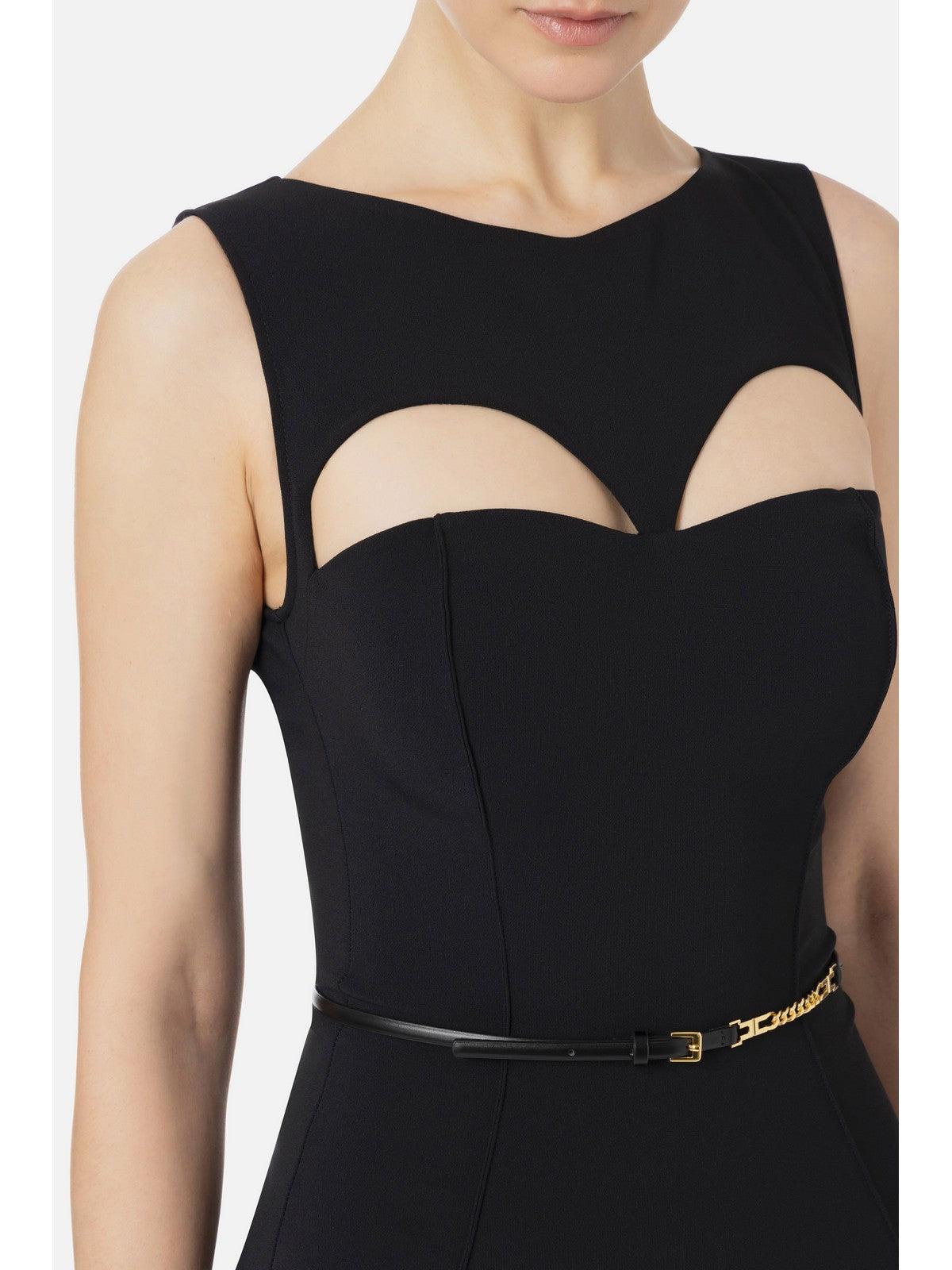 ELISABETTA FRANCHI Abito Donna AB60742E2 110 Nero - Stilato