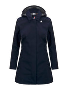 K-WAY Giubbino Donna Mathy Bonded Jersey V K7127JW K89 Blu - Stilato