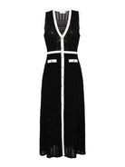 LIU JO WHITE Abito Donna MA4057MS52N C3415 Nero - Stilato