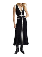 LIU JO WHITE Abito Donna MA4057MS52N C3415 Nero - Stilato
