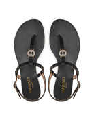TWINSET Sandalo Donna 241TCT100 00006 Nero - Stilato