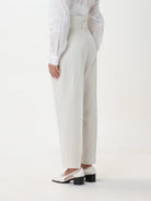 LIU JO BLACK Pantalone Donna CA4320T3790 N9037 Bianco - Stilato
