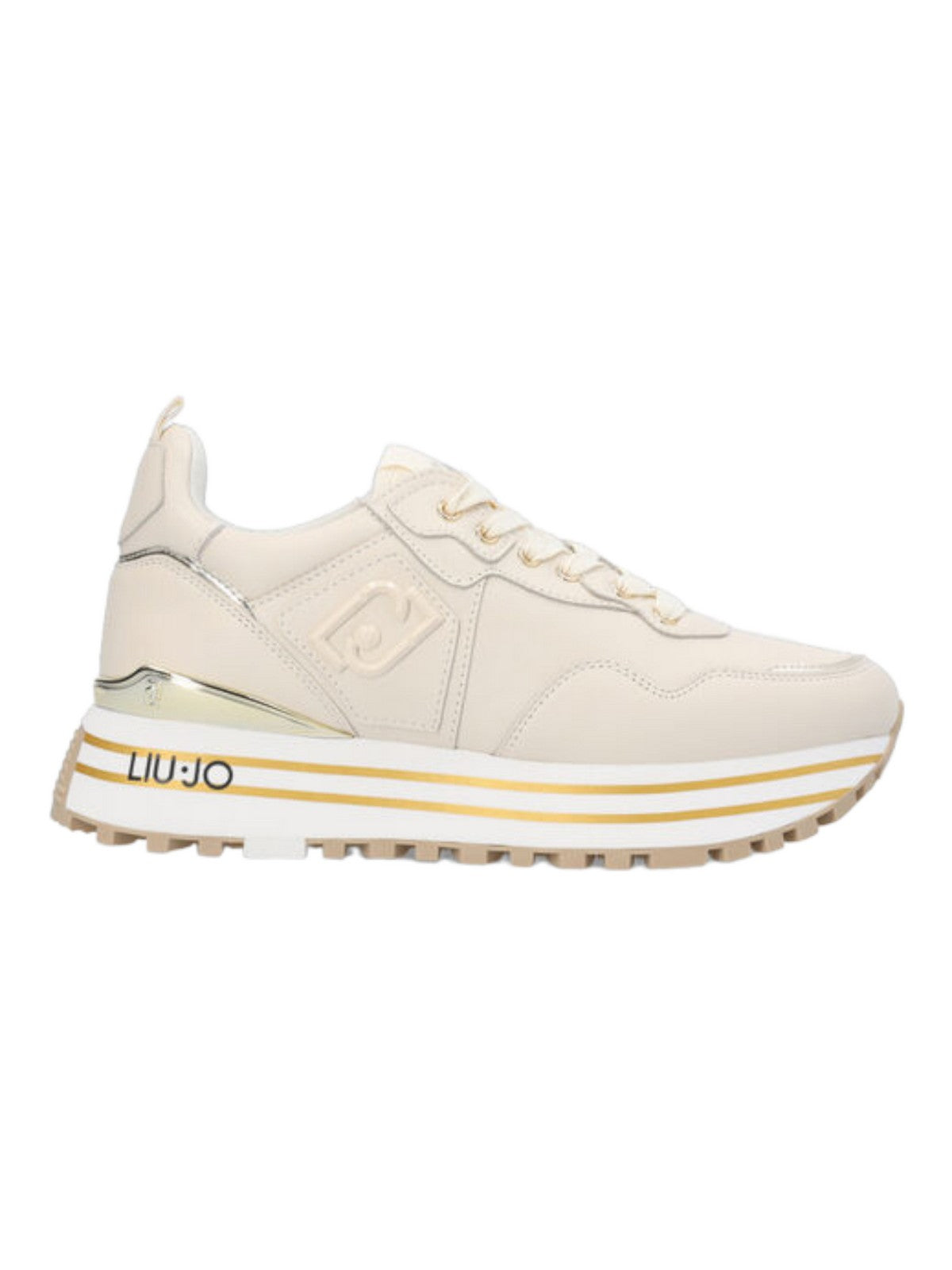 LIU JO Sneaker Donna Maxi wonder BA3013P0102 S1858 Beige - Stilato
