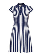 LIU JO WHITE Abito Donna MA4136MS52N C3391 Blu - Stilato