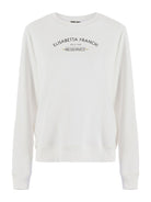ELISABETTA FRANCHI Felpa Donna MD00241E2 360 Avorio - Stilato