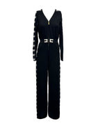 ELISABETTA FRANCHI Tuta Donna KT44S41E2 110 Nero - Stilato