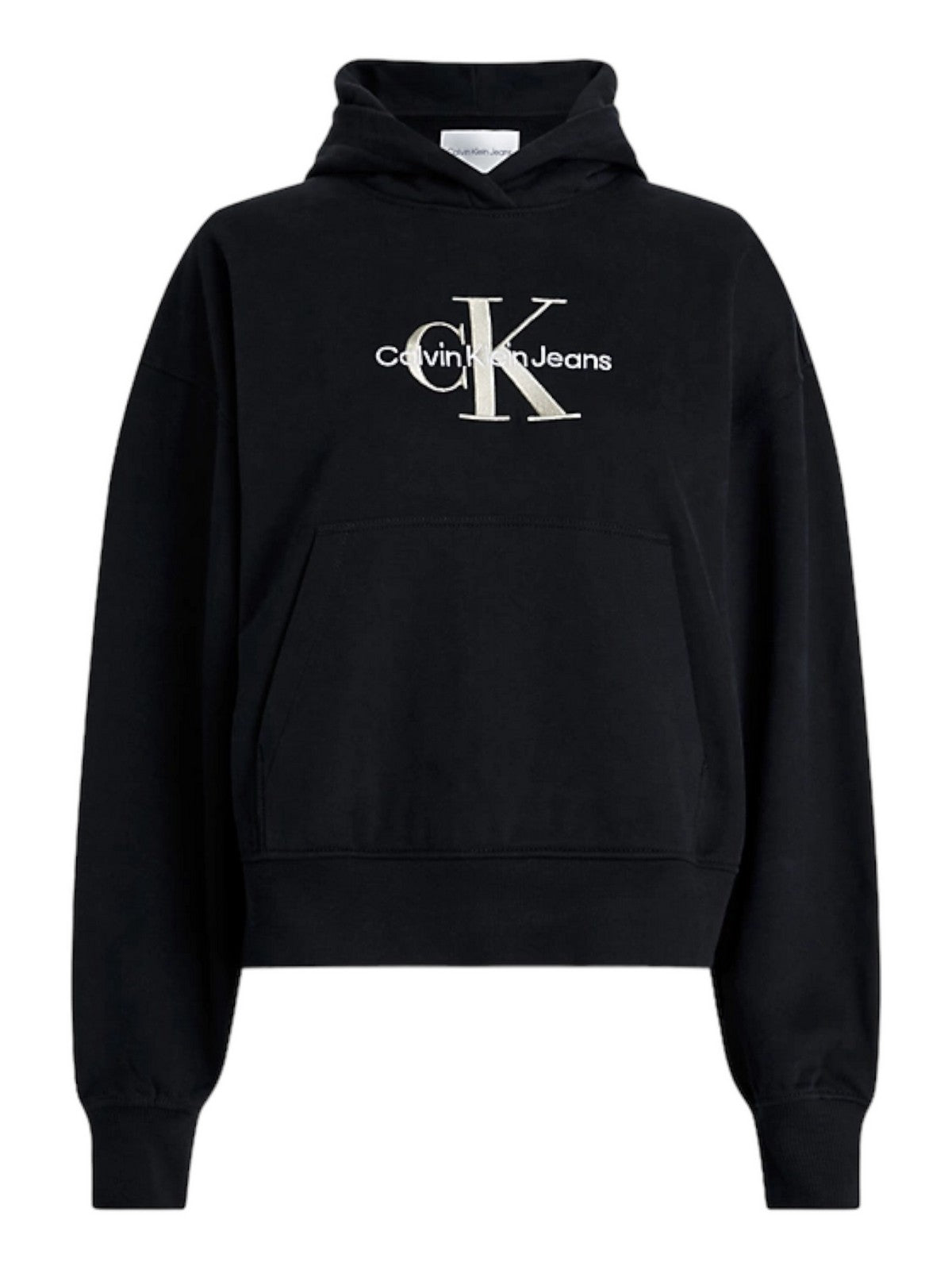 CALVIN KLEIN Felpa Donna J20J221953 BEH Nero - Stilato