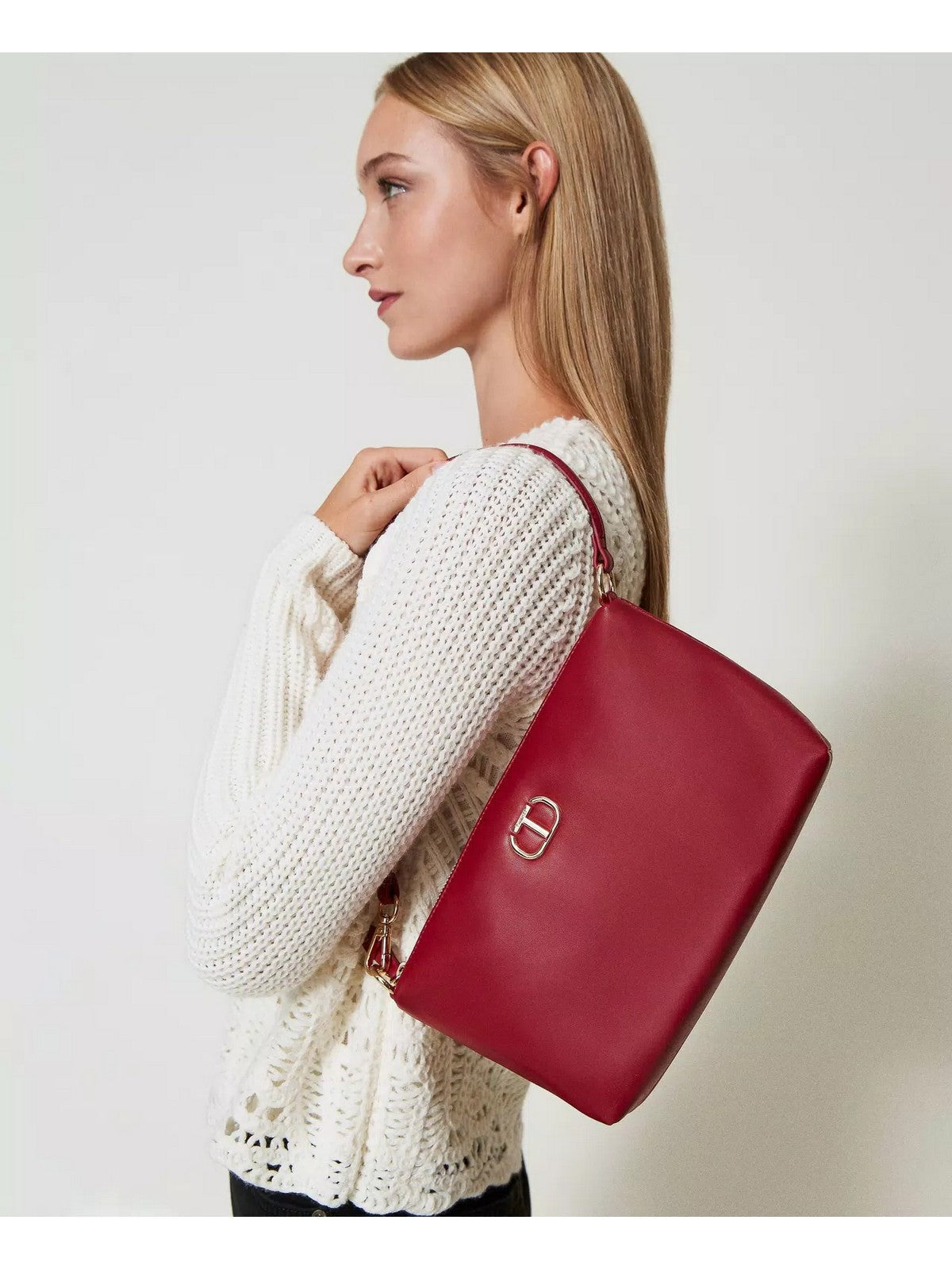 TWINSET Borsa Donna MIGNON 242TD8380 00740 Rosso - Stilato