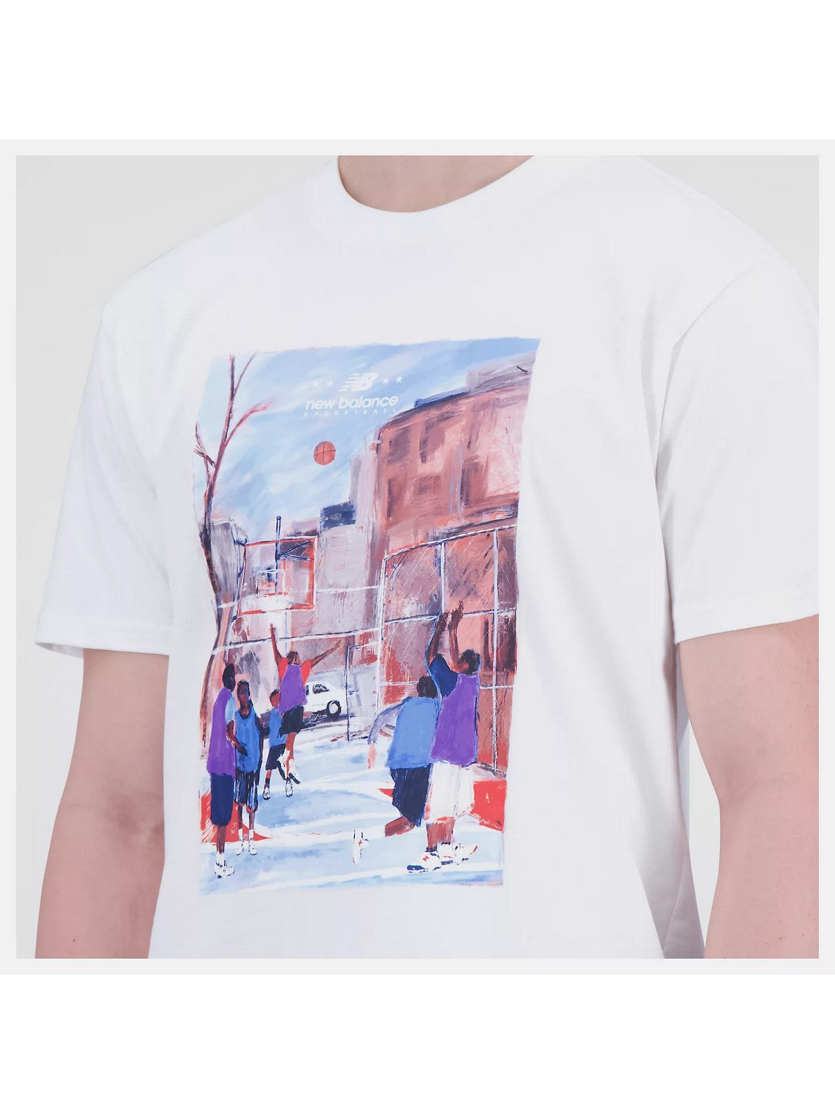 NEW BALANCE T-Shirt e Polo Uomo MT31583SST Bianco - Stilato