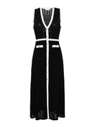 LIU JO WHITE Abito Donna MA4057MS52N C3415 Nero - Stilato