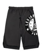 LES ARTISTS Bermuda Uomo 24SSLAPT909 Nero - Stilato