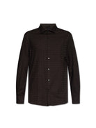 EMPORIO ARMANI Camicia Uomo 3D1C86 1NIUZ F056 Nero - Stilato