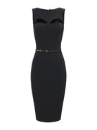 ELISABETTA FRANCHI Abito Donna AB60742E2 110 Nero - Stilato