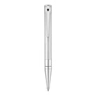 Dupont Penna a Sfera Uomo D-Initial Metallo Argentato - 265201 - Stilato