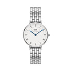 Orologio Donna Daniel Wellington Petite Roman Numerals 5 Link-Silver - DW00100685 - Stilato