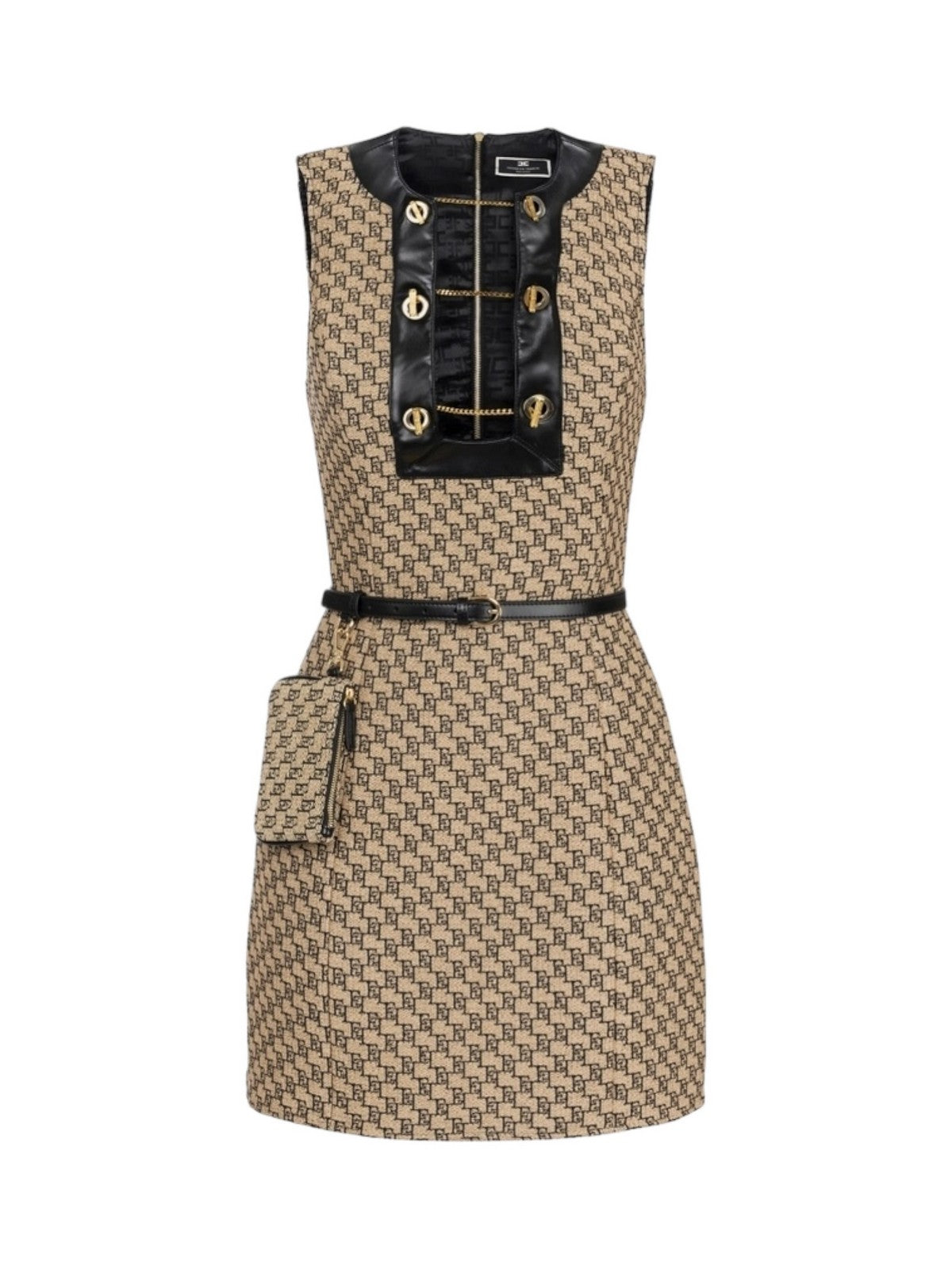 ELISABETTA FRANCHI Abito Donna AB64642E2 BD9 Beige - Stilato