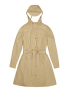 RAINS Giubbino Donna Curve W Jacket W3 18130 24 Sand Beige - Stilato