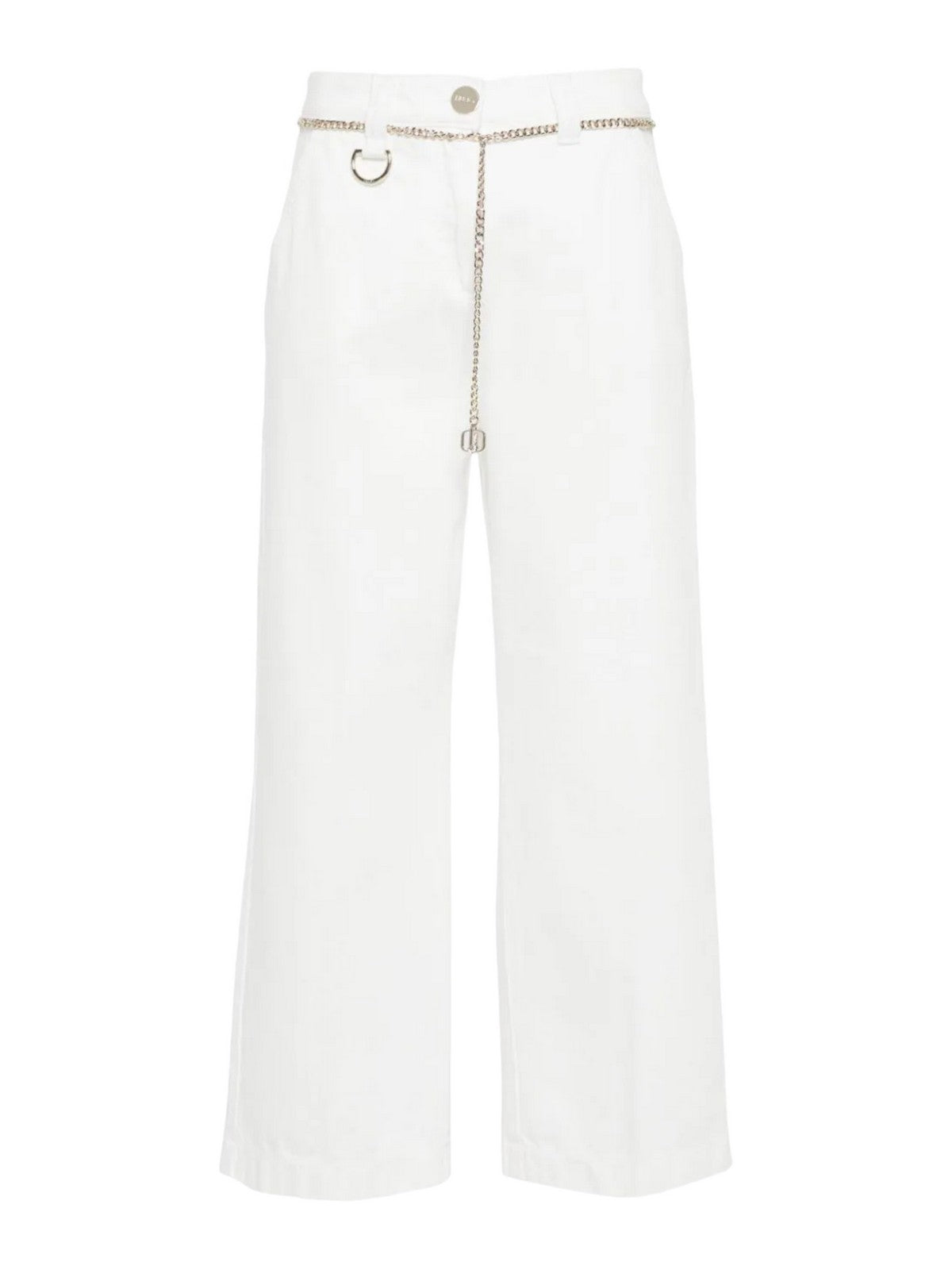 LIU JO BLACK Pantalone Donna CA4368T4264 X0256 Bianco - Stilato