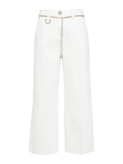 LIU JO BLACK Pantalone Donna CA4368T4264 X0256 Bianco - Stilato