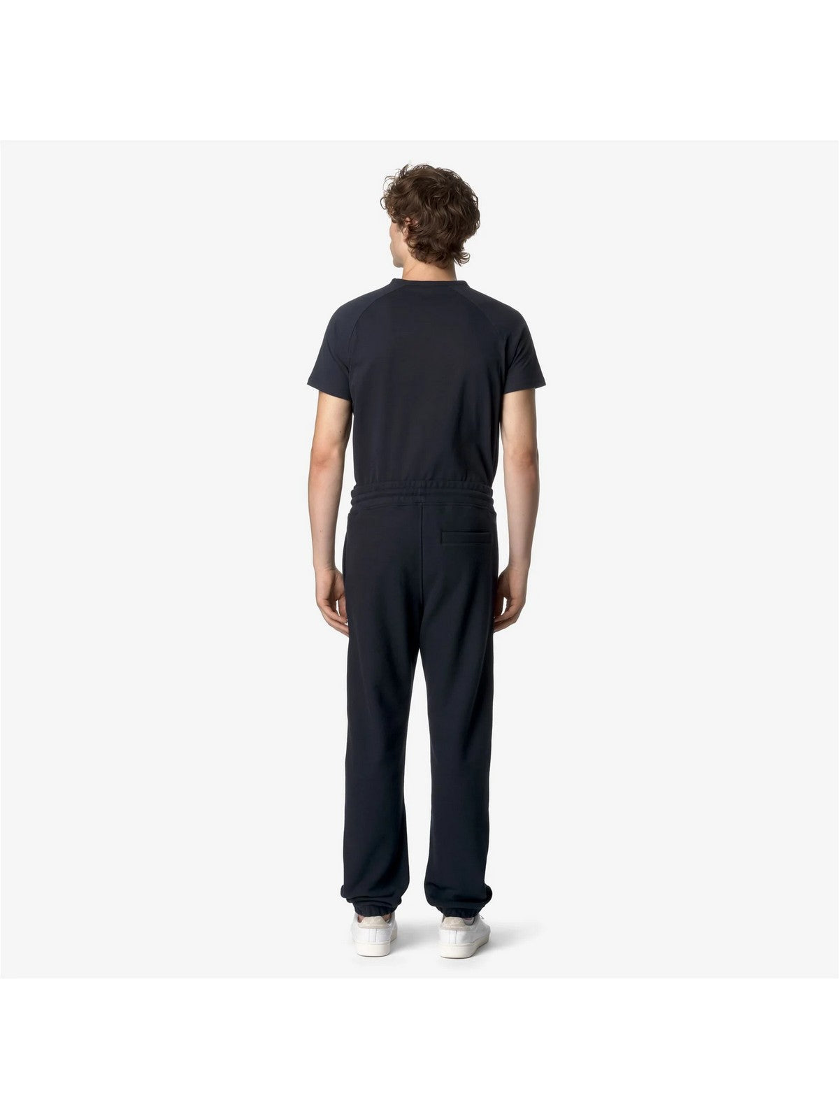 K-WAY T-Shirt e Polo Uomo EDWING JS PEACH K2125KW K89 Blu - Stilato