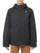 K-WAY Giubbino Uomo JACKO TWILL MARMOTTA K8133DW AL8 Nero - Stilato