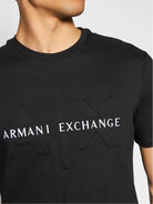 ARMANI EXCHANGE T-Shirt e Polo Uomo 6KZTBQ ZJV5Z 1200 Nero - Stilato