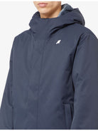 K-WAY Giubbino Uomo JACKO TWILL MARMOTTA K8133DW AL9 Blu - Stilato